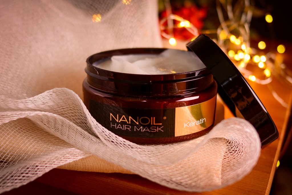 keratin hårinpackningar Nanoil
